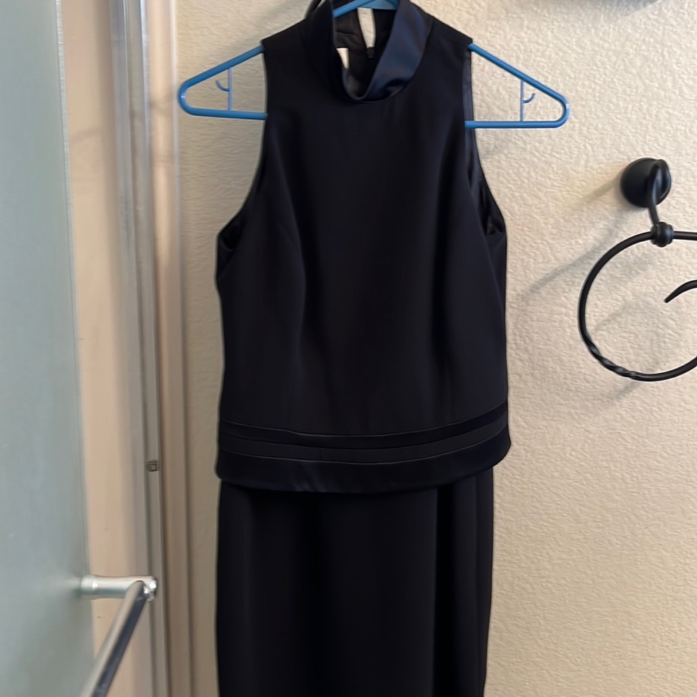 Black cocktail dress